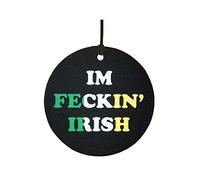Im Feckin' Irish Car Air Freshener (Funny Birthday/Fun Xmas Christmas Stocking Filler/Secret Santa/Novelty Scented Gift)