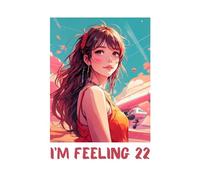 I'm feeling 22: 6x9 Inches, 150 Pages, Matte Cover - The Ultimate Notebook for Every Swiftie!