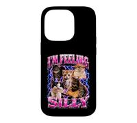 I'm Feeling Silly Funny Cat Meme Bootleg Case for iPhone 14 Pro