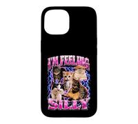 I'm Feeling Silly Funny Cat Meme Bootleg Case for iPhone 15