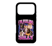 I'm Feeling Silly Funny Cat Meme Bootleg Case for iPhone 17 Pro