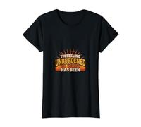I'm Feeling Unburdened By What Has Been Mindset - Value Graphic T-Shirt, Women, Black, S