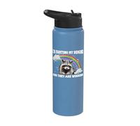 I'm Fighting My Demons and They are Winning Stainless Steel Insulated Water Bottle