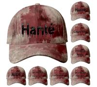 Im Fine Baseball Cap Im Fine Hat Halloween Hats Bloody Cap Funny Hat Women Men Unisex Cap Summer Hut (A, One Size)