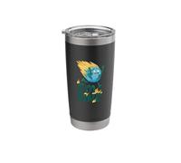 I'm Fine Climate Change Burning Earth Day 2024 Activism Stainless Steel Insulated Tumbler