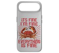 I'm Fine, Its Fine Everything Is Fine Okay Anxious Crab Case for iPhone Air
