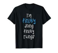 I'm Finley Doing Finley Things. Funny Saying for Boys Kids T-Shirt