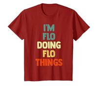 I'M Flo Doing Flo Things Fun Personalized Name Flo T-Shirt