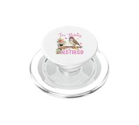 I'm Flocking Retired Costume Sparrow Bow Tie Lover Women PopSockets PopGrip for MagSafe