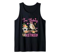 I'm Flocking Retired Costume Sparrow Bow Tie Lover Women Tank Top