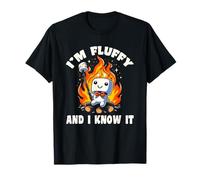 I'm Fluffy and I Know It Marshmallow Campfire Smores Roast T-Shirt
