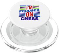 Im Focused on chess PopSockets PopGrip for MagSafe