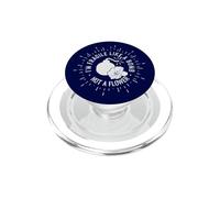 I'm Fragile Like a Bomb, Not a Flower Retro PopSockets PopGrip for MagSafe
