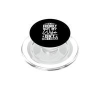 I'M FRIENDLY BUT MY WIFE ISN'T DON'T TOUCH Funny Humor PopSockets PopGrip for MagSafe