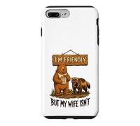 I'm Friendly Wife Isnt Bear Honey Case for iPhone 7 Plus/8 Plus