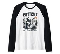 I'm from the 1900,Lone Cowboy on a Horse,Wetsern Movie Lover Raglan Baseball Tee