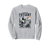 I'm from the 1900,Lone Cowboy on a Horse,Wetsern Movie Lover Sweatshirt
