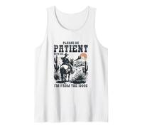 I'm from the 1900,Lone Cowboy on a Horse,Wetsern Movie Lover Tank Top
