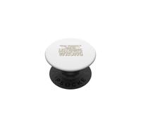 I'm Funny You're Just Listening Wrong Dad Humor Quote PopSockets Adhesive PopGrip