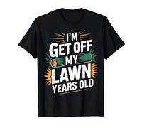 I'm Get Off My Lawn Years Old - Value Graphic T-Shirt, Men, Black, S