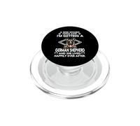 I'm Getting A German Shepherd Funny Dog Mom Puppy Lovers PopSockets PopGrip for MagSafe