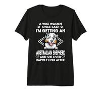 I'm Getting an Australian Shepherd Funny Dog Mom Puppy Premium T-Shirt