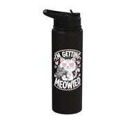 I'm Getting Meowied Stainless Steel Insulated Water Bottle