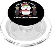 I'm Giving Myself Muscles For Christmas PopSockets PopGrip for MagSafe