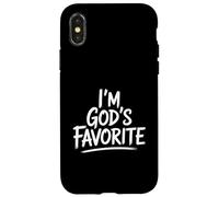 I'm God's Favorite Christian Religious Church Case for iPhone X/XS