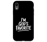 I'm God's Favorite Christian Religious Church Case for iPhone XR