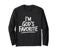 I'm God's Favorite Christian Religious Church Long Sleeve T-Shirt