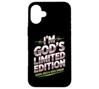 I'm God's Limited Edition Weird Wild 100% Unique Case for iPhone 16 Plus