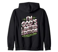 I'm God's Limited Edition Weird Wild 100% Unique Zip Hoodie