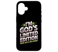 I'm God's Limited Edition Weird Wild Unique Case for iPhone 16