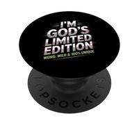 I'm God's Limited Edition Weird Wild Unique PopSockets Adhesive PopGrip