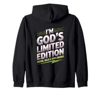 I'm God's Limited Edition Weird Wild Unique Zip Hoodie