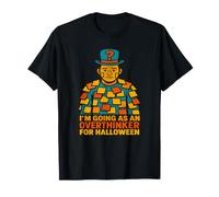 Im Going As an Overthinker for Halloween Funny Anxiety T-Shirt
