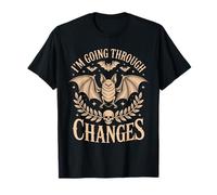 Im Going Through Changes bat Funny Spooky Halloween Outfit T-Shirt
