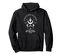 I'm Going to Be a Big Brother Again Celestial Baby Reveal Pullover Hoodie
