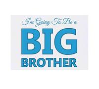 'Im Going To Be A BIG BROTHER' Temporary Tattoo - Water Resistant, Skin-Safe, Non-Toxic Transfer (TO00079979)