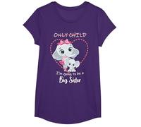 I'm Going to be a Big Sister 2026 Announce Pregnancy T-Shirt, Girls, Purple, Small