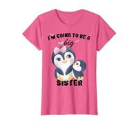 I'm Going to Be A Big Sister 2026 T-Shirt, Women, Pink Heather, 3X-Large