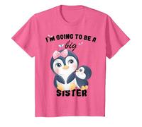 I'm Going to Be A Big Sister 2026 T-Shirt, Youth, Pink Heather, Small