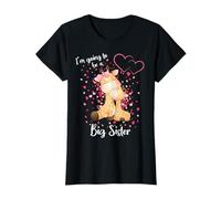 I'm Going to be a Big Sister 2027 Giraffe Announce Pregnancy T-Shirt