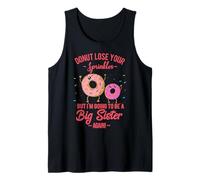 I'm Going to be a Big Sister Again Pregnancy Announcement Tank Top