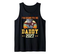 I'm Going to Be A Daddy 2027 Vintage First Time Dad 2027 Tank Top