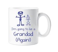 I'm Going To Be A Grandad Again Mug 60 SECOND MAKEOVER White One Size