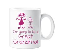 I'm Going To be A Great Grandma Mug 60 SECOND MAKEOVER White One Size