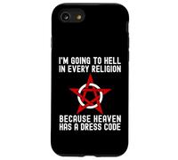 I'm Going To Hell In Every Religion Cool Atheism Agnostic Case for iPhone SE (2020) / 7/8