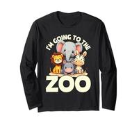 I'm Going to The Zoo Cute Animal Squad Long Sleeve T-Shirt